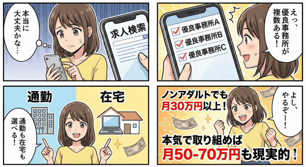 優良事務所が複数あることが判明